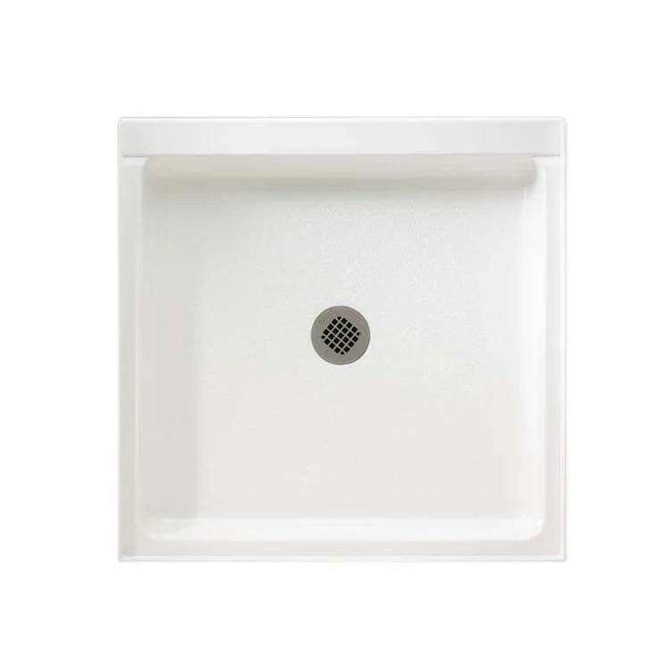 Shower Base Veritek Square White 42 x 42 Inch Veritek Center Molded-In FitFlo - Frankwebs