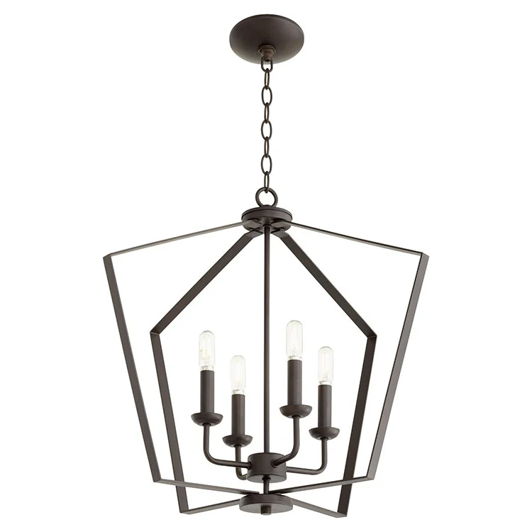 Signature Four-Light Foyer Chandelier - Frankwebs