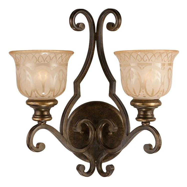 Norwalk Two-Light Wall Sconce - Frankwebs