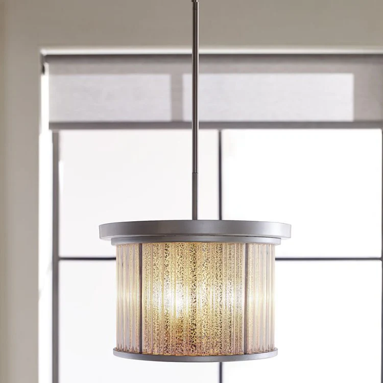 Sequit Point Three-Light Convertible Semi-Flush Mount Ceiling Fixture/Pendant by Jeffery Alan Marks - Frankwebs