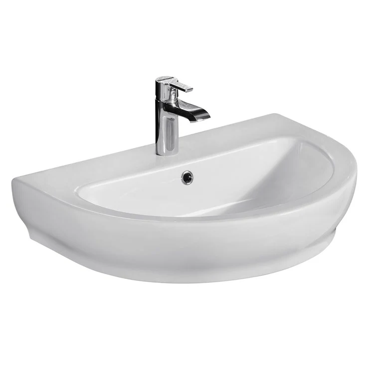Lavatory Sink Harmony 800 Wall Hung 31-1/2 Inch White - Frankwebs