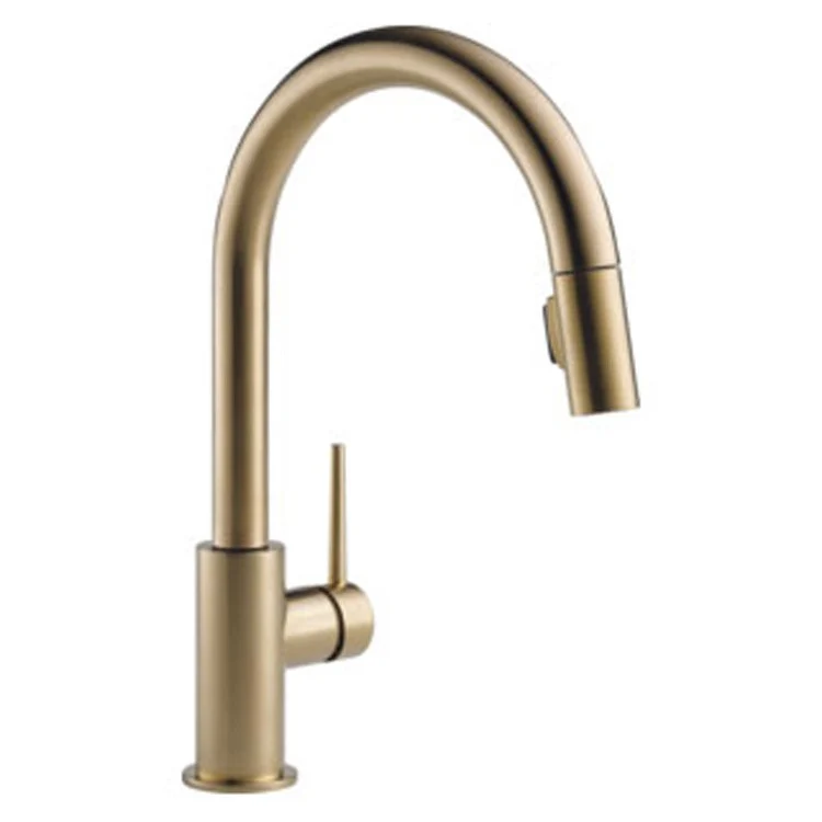 Trinsic Single Handle Pull Down Kitchen Faucet - Frankwebs