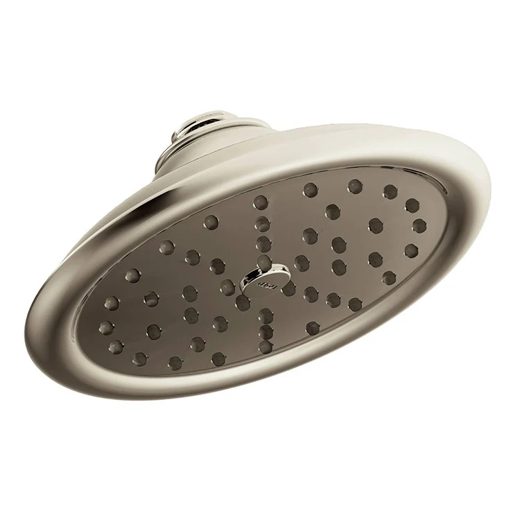 Showerhead ExactTemp 1 Function Eco-Performance Wrought Iron 7 Inch 1.75 Gallons per Minute Rainshower Full Spray with Immersion Rainshower Technology - Frankwebs