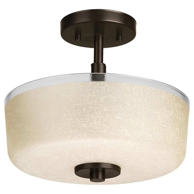 Alexa Two-Light Semi-Flush Mount Ceiling Light - Frankwebs
