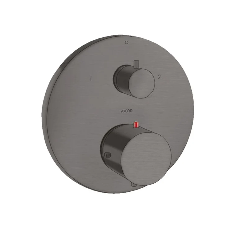 Thermostatic Trim Starck with Volume Control and Diverter 2 Knob Brushed Gold Optic 7.0 Gallons per Minute Metal - Frankwebs