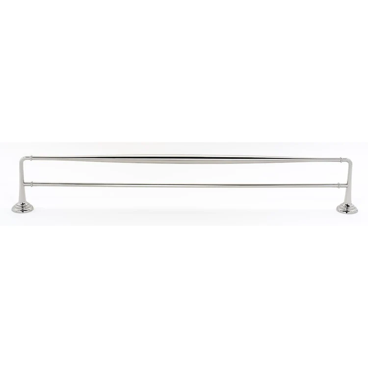 Towel Bar Charlie's Bath 30 Inch Double Unlacquered Brass 5-5/16 Inch - Frankwebs