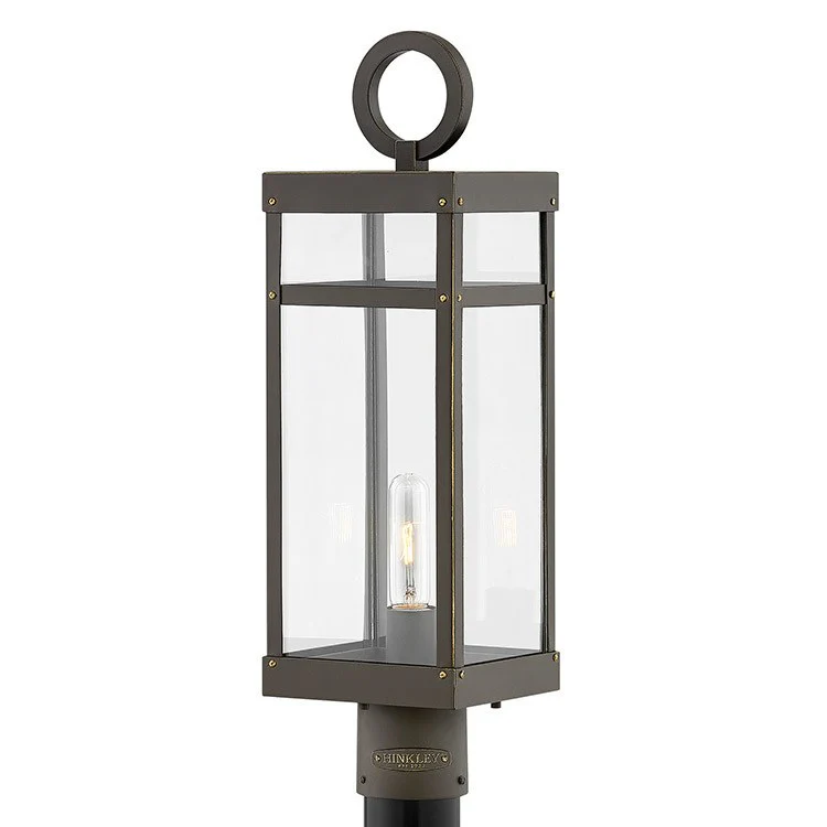 Porter Single-Light Post Lantern - Frankwebs