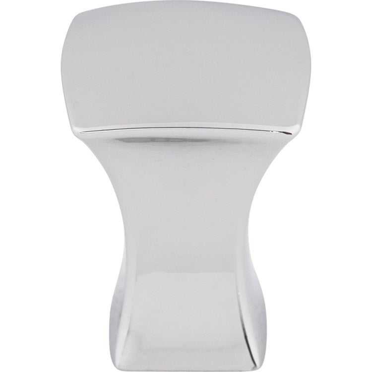 Knob Mercer Glacier Flat Black Zinc Alloy 3/4 Inch - Frankwebs