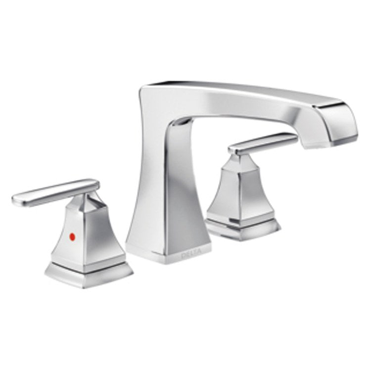 Ashlyn Two Handle Roman Tub Filler without Handshower - Frankwebs