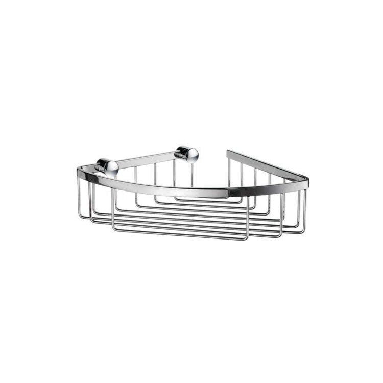Sideline Wall-Mount Single-Level Corner Shower Basket - Frankwebs