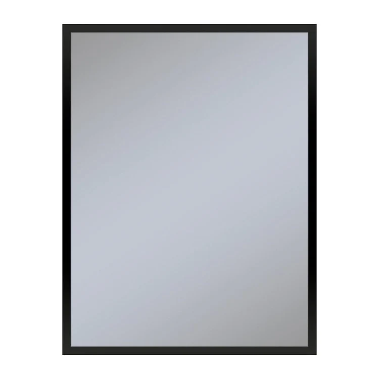 Bathroom Mirror Profiles Framed Rectangular 24W x 30H Inch Chrome Wall Mount - Frankwebs