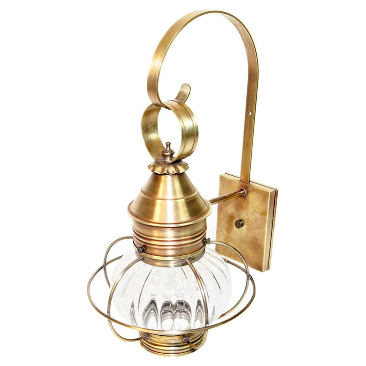 Caged Onion Single-Light Large Outdoor Wall Lantern - Frankwebs