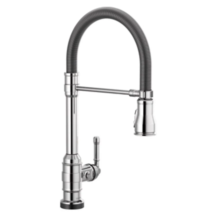 Kitchen Faucet Broderick with Touch2O Technology and Spring Spout 1 Lever ADA Arctic Stainless 1.8 Gallons per Minute - Frankwebs
