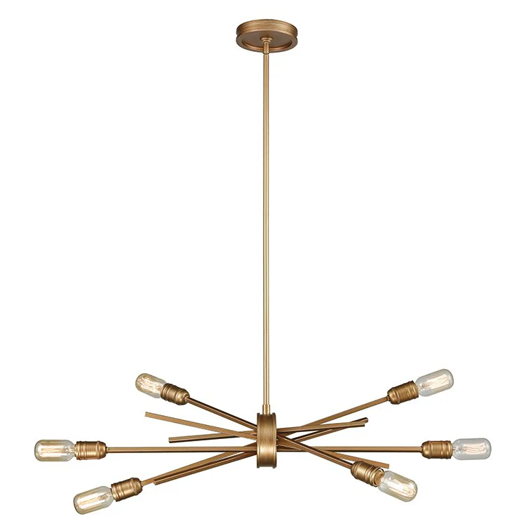 Xenia Six-Light Chandelier - Frankwebs