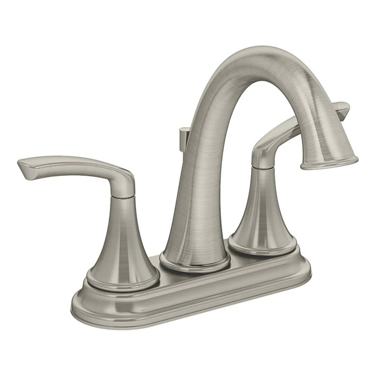 Elm Two Handle Centerset Bathroom Faucet with Drain - Frankwebs