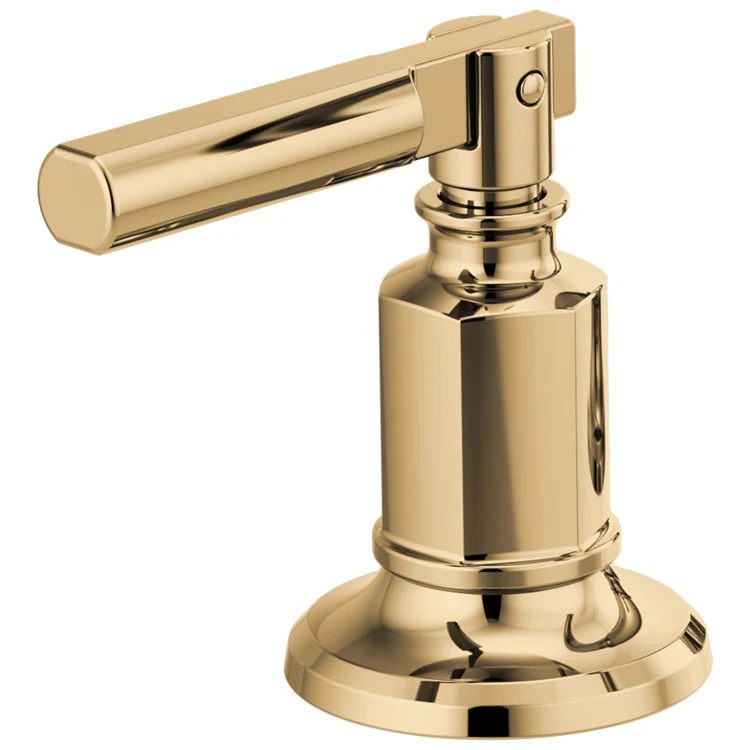 Handle Kit Invari Brass 2 Lever Brilliance Luxe Gold for Widespread Lavatory 2-3/16 Inch - Frankwebs