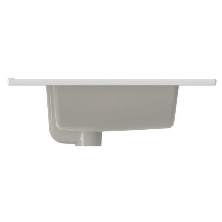 Vanity Top Ceramic Top 25 x 22 Inch White Ceramic 1 Hole 1-4/5 Centimeter - Frankwebs