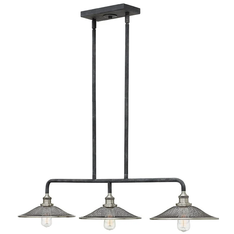 Rigby Three-Light Linear Chandelier - Frankwebs