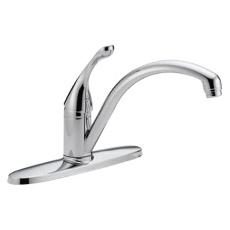 Collins Single Handle Water Efficient Kitchen Faucet with Escutcheon - Frankwebs