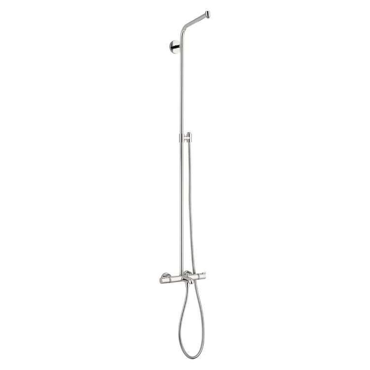 Shower Pipe Crometta with Tub Filler Chrome - Frankwebs