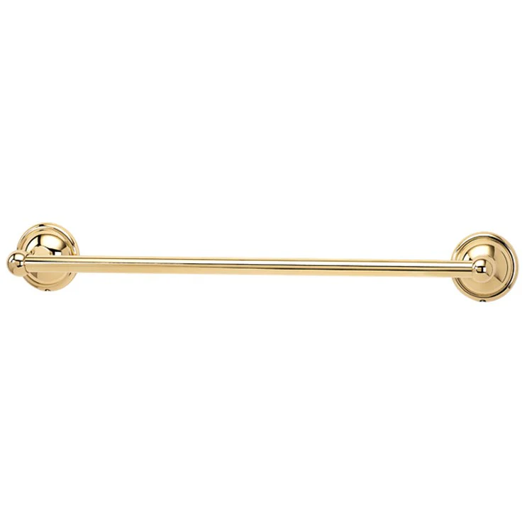 Towel Bar Yale Bath 18 Inch Polished Chrome Brass 3-1/8 Inch - Frankwebs