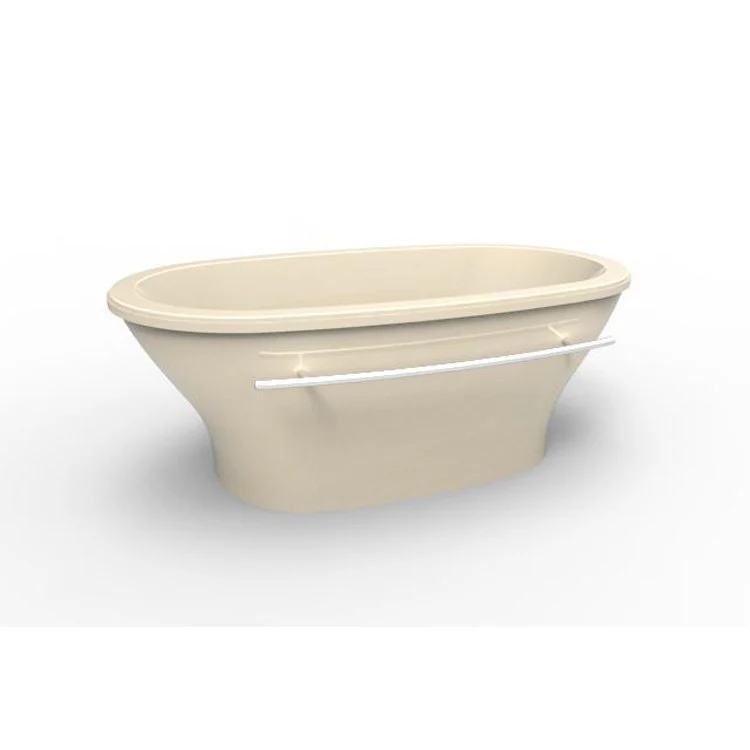 Soaking Tub Designer Collection Kellie 70 x 40 Inch Tub Only Center Biscuit Acrylic - Frankwebs