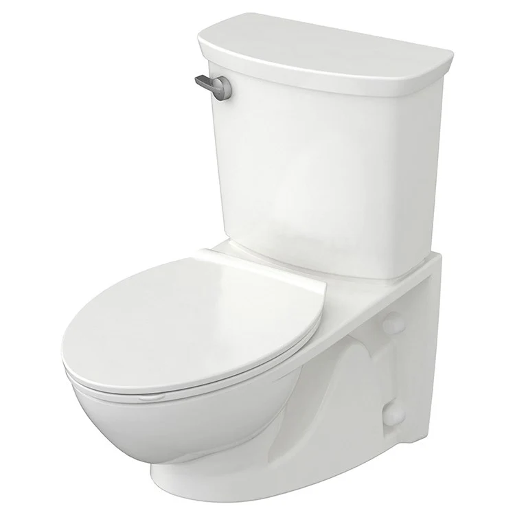 Glenwall VorMax Two-Piece Back Outlet Elongated Wall-Hung Toilet without Seat - Frankwebs