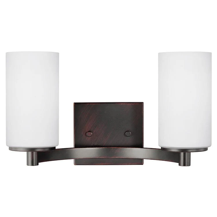 Hettinger Two-Light LED Bathroom Vanity Fixture - Frankwebs