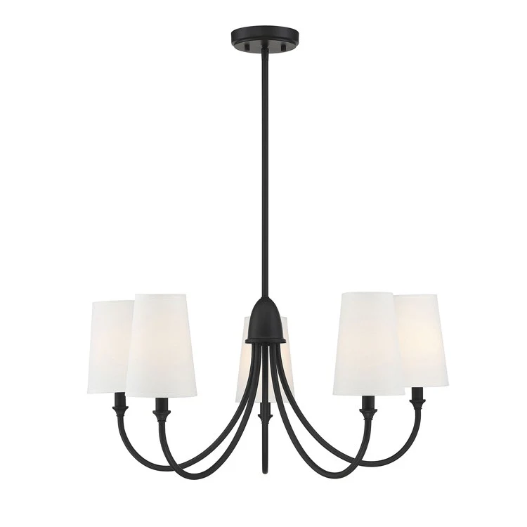 Cameron Five-Light Chandelier - Frankwebs