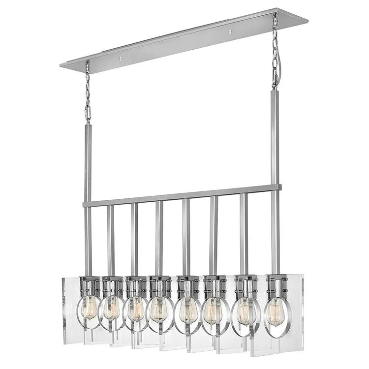 Ludlow Eight-Light Linear Chandelier - Frankwebs