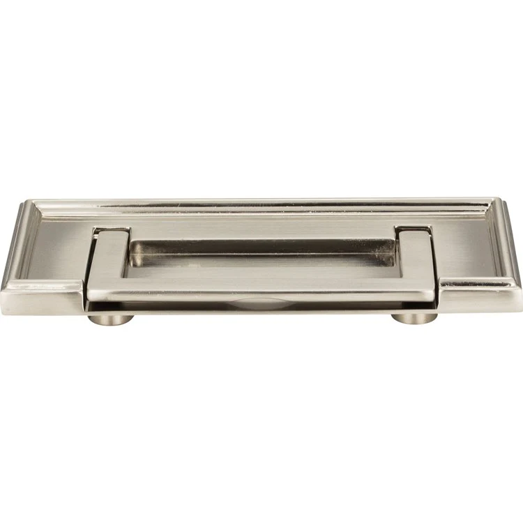 Drawer Pull Atlas Campaign Rope Drop Brushed Nickel Zinc Alloy 3 Inch 5 Inch - Frankwebs