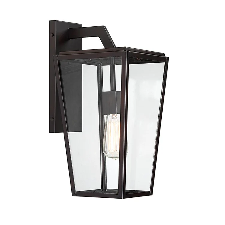 Milton Single-Light Outdoor Wall Mount Lantern - Frankwebs