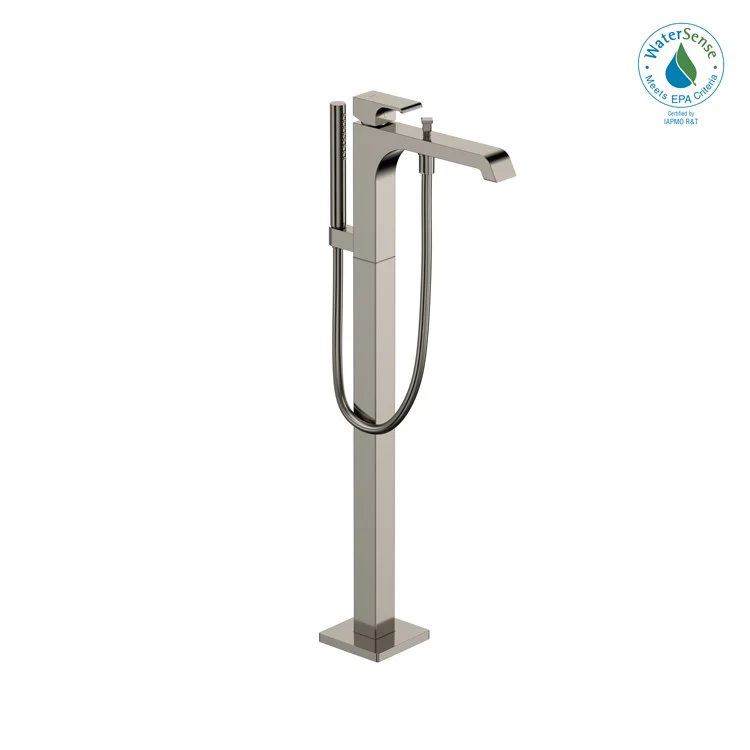 Tub Filler Trim GC Freestanding with Handshower 1 Lever Polished Chrome - Frankwebs