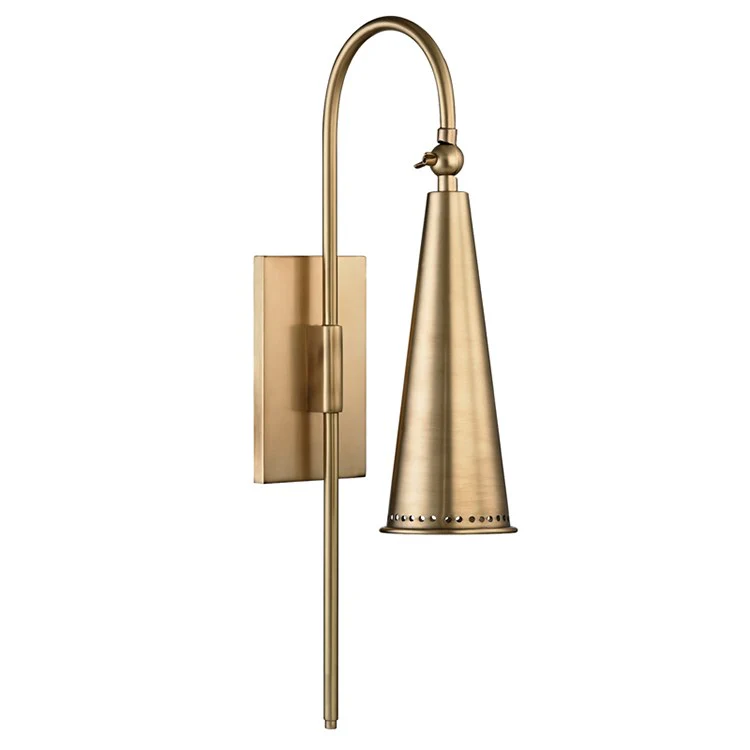 Alva Single-Light Wall Sconce - Frankwebs