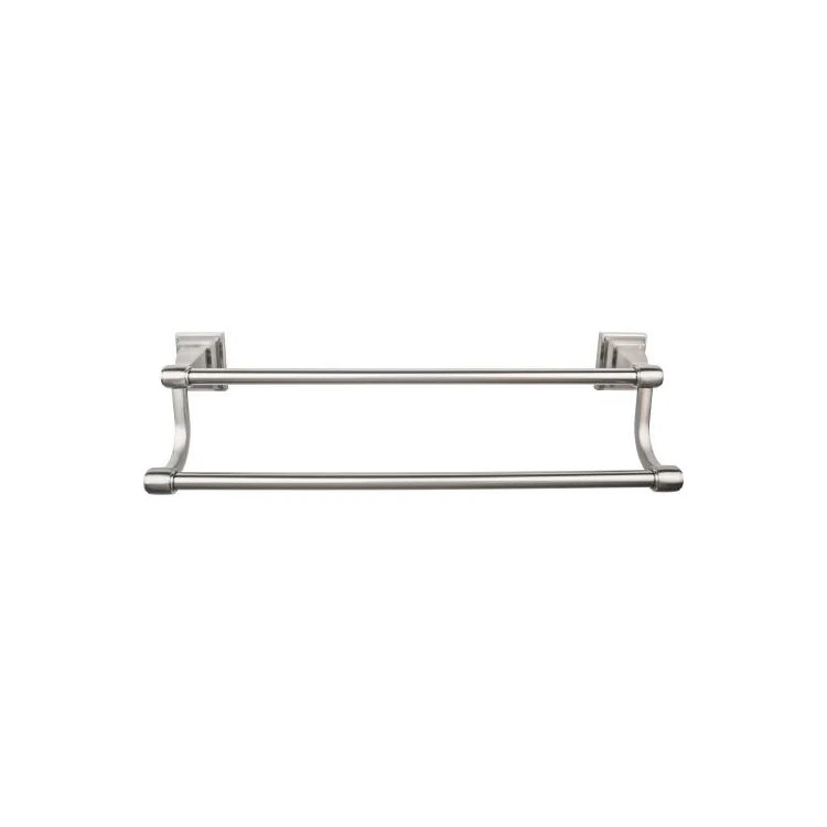 Towel Bar Stratton 18 Inch Double Antique Pewter Zinc Alloy 5-3/4 Inch for Bath Hardware - Frankwebs