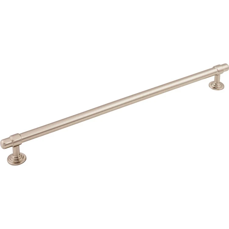 Drawer Pull Ellis Open End for Decorative Hardware Brushed Satin Nickel Zinc Alloy 12 Inch - Frankwebs