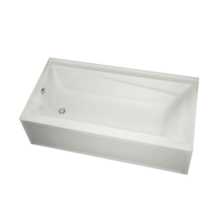 Tub Exhibit IFS 71-7/8 x 36 x 18 Inch Alcove with Aeroeffect Right White Acrylic - Frankwebs