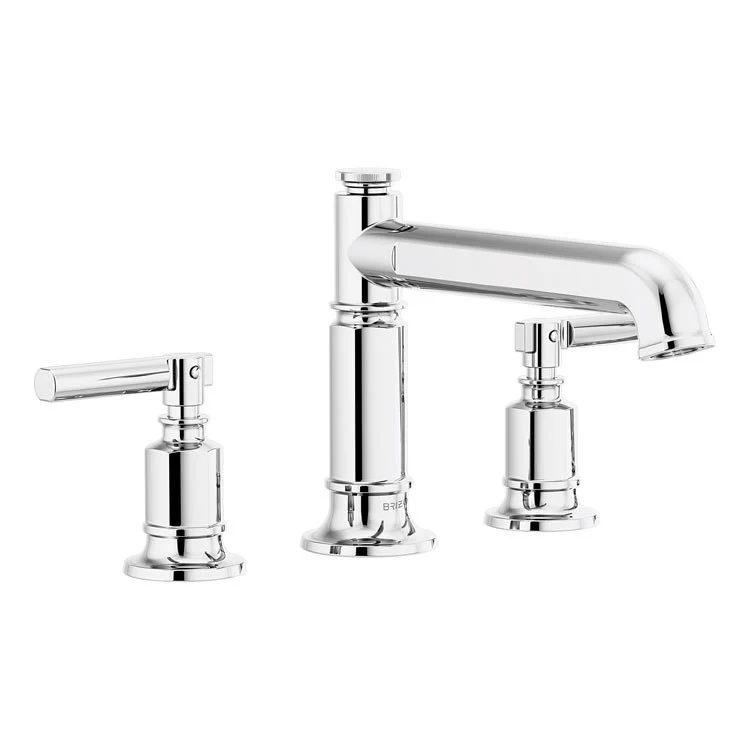 Roman Tub Trim Invari Deck Mount Less Handle Brilliance Luxe Gold WaterSense ADA 9-11/16 Inch Reach - Frankwebs