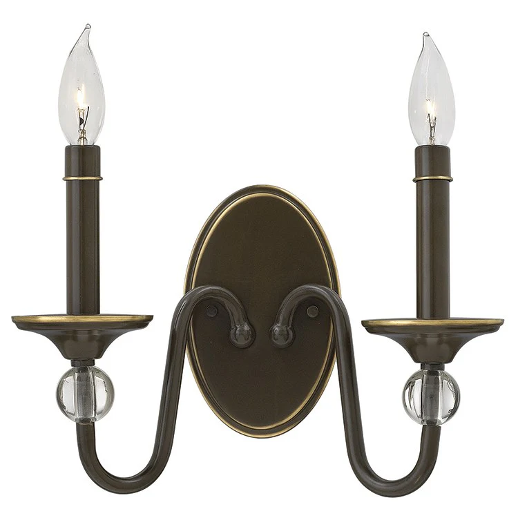 Eleanor Two-Light Wall Sconce - Frankwebs