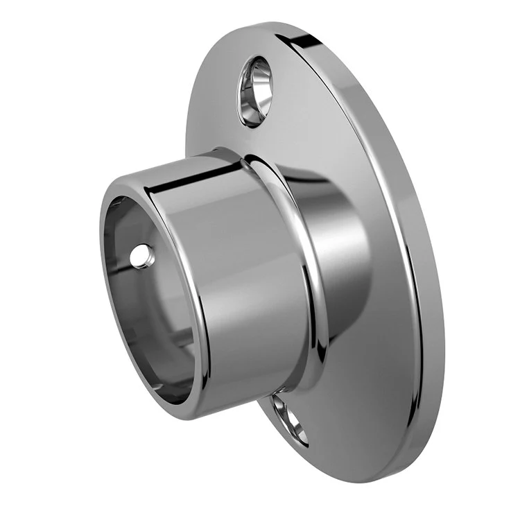 Exposed Mount Shower Rod Flanges Set of 2 - Frankwebs