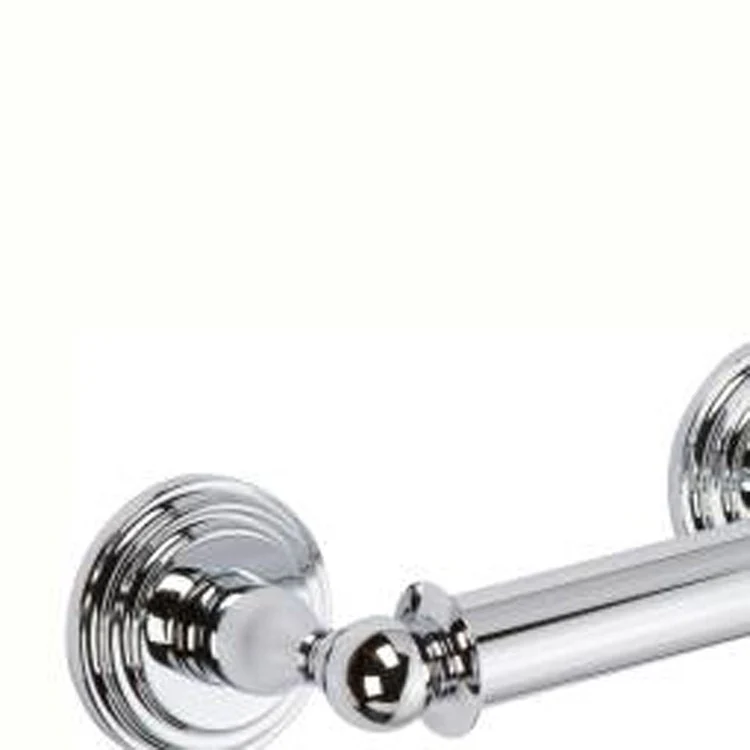 Toilet Paper Holder Chelsea 2 Post Spring Loaded Polished Nickel Brass 6 Inch 3-3/4 Inch Wall Mount - Frankwebs