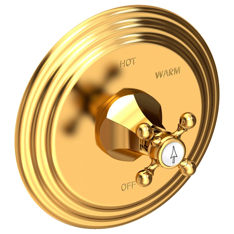 Pressure Balance Valve Trim Metropole Arrow Insert 1 Cross English Bronze ADA Depth 3-5/8 Inch - Frankwebs