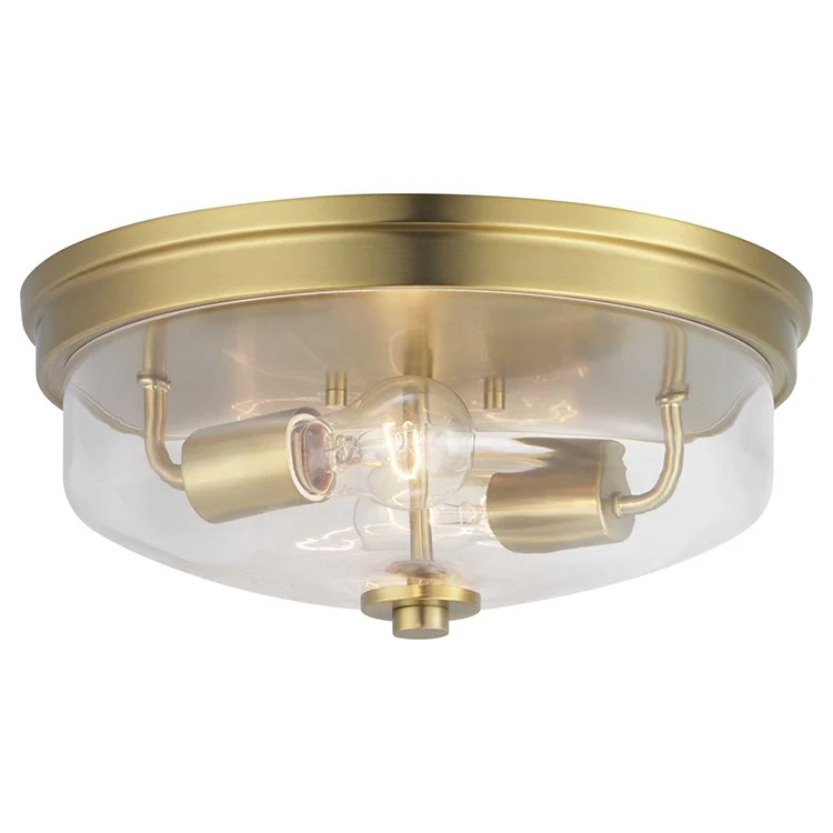 Blakely Two-Light Flush Mount Ceiling Fixture - Frankwebs