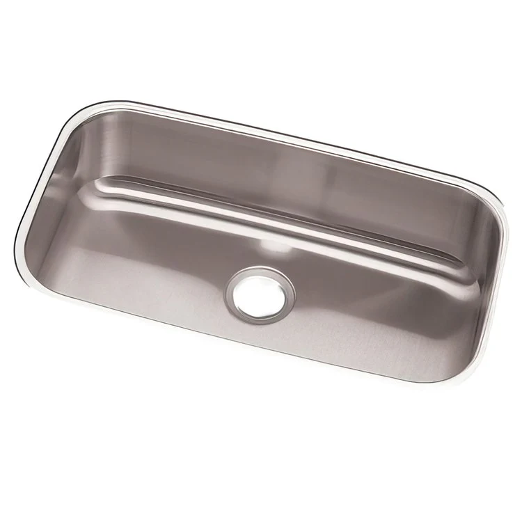 Kitchen Sink Dayton 30.5 x 18.25 Inch Single Bowl Soft Satin Undermount - Frankwebs