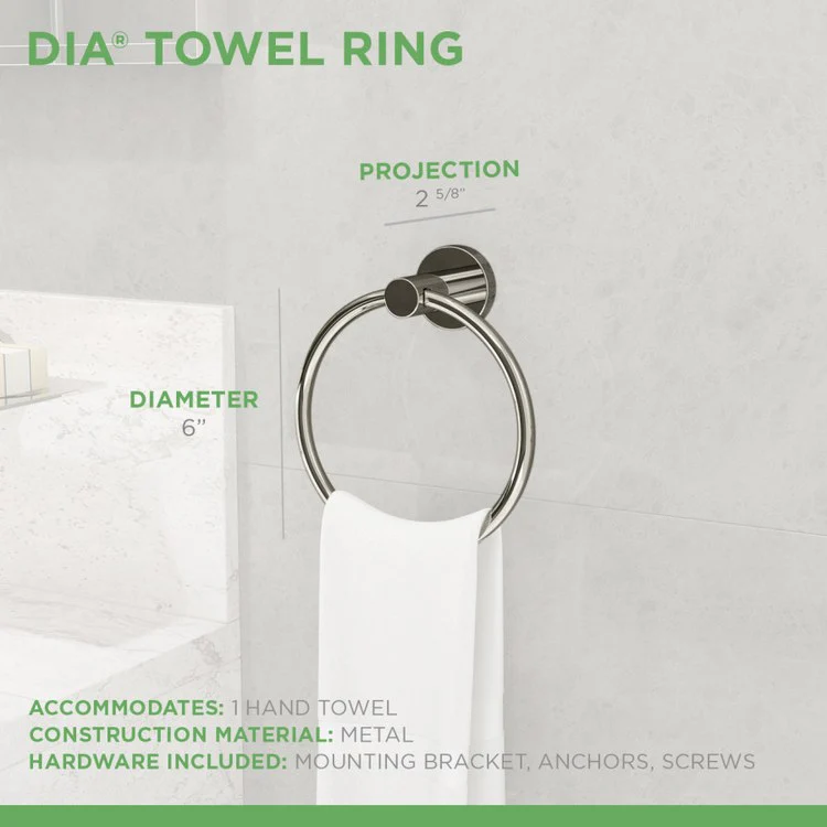 Dia Hand Towel Ring - Frankwebs