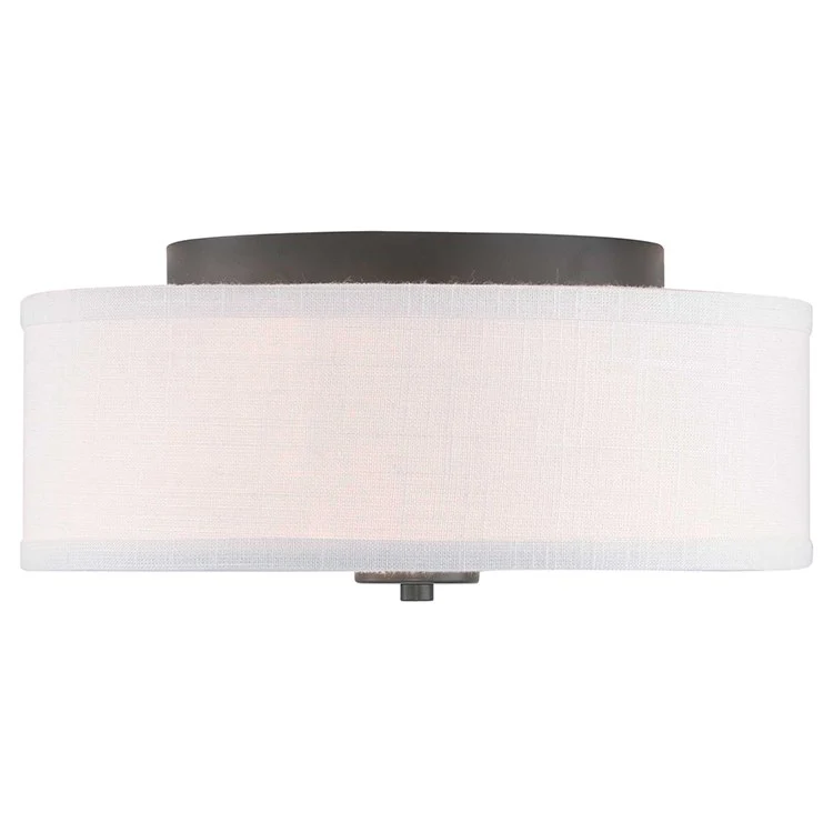Inspire Two-Light Flush Mount Ceiling Fixture - Frankwebs