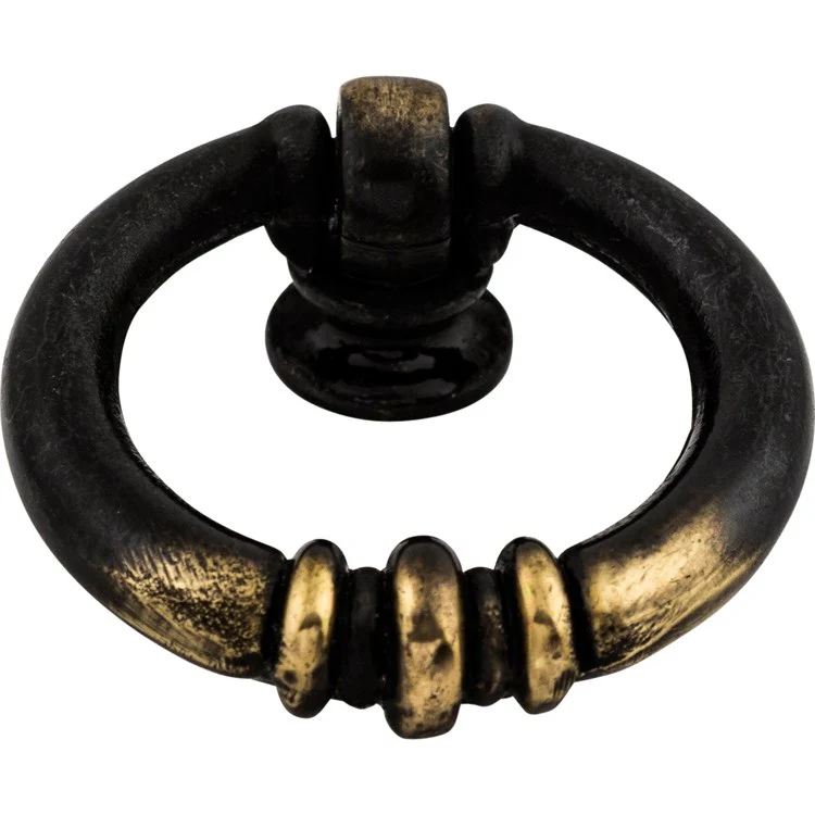 Pull Tuscany Newton Ring German Bronze 1-5/8 Inch for Cabinets - Frankwebs