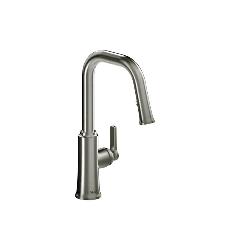 Kitchen Faucet Trattoria 1 Lever Stainless Steel 1.5 Gallons per Minute U-Spout - Frankwebs