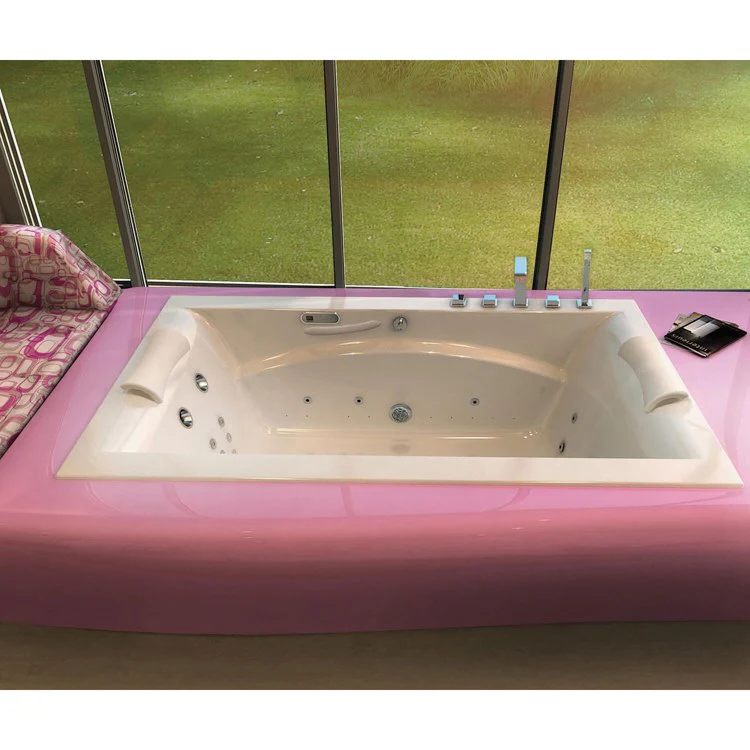 Tub Optik 72 x 36 x 23-1/2 Inch Undermount Center White Acrylic - Frankwebs