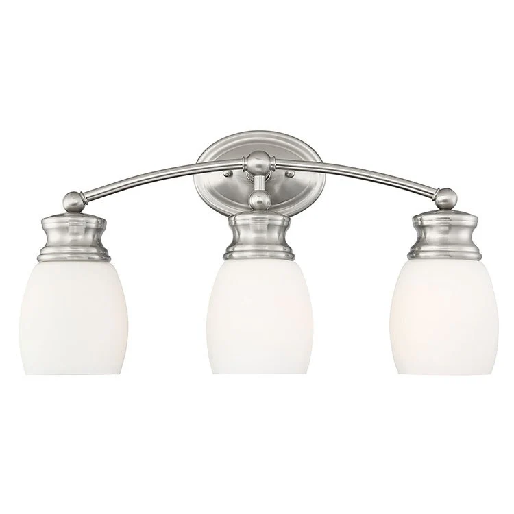 Elise Three-Light Bathroom Vanity Fixture - Frankwebs